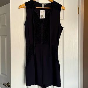 H&M Romper (dark blue)